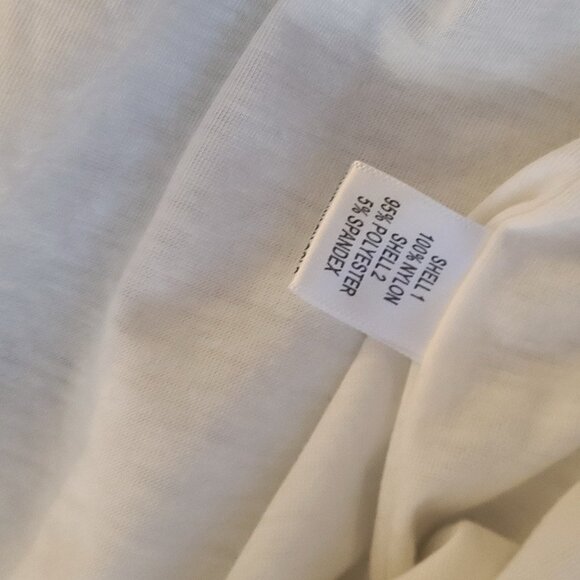 Girl's light puffy type inner-lined white jacket and/or windbreaker  Size S - Picture 3 of 5